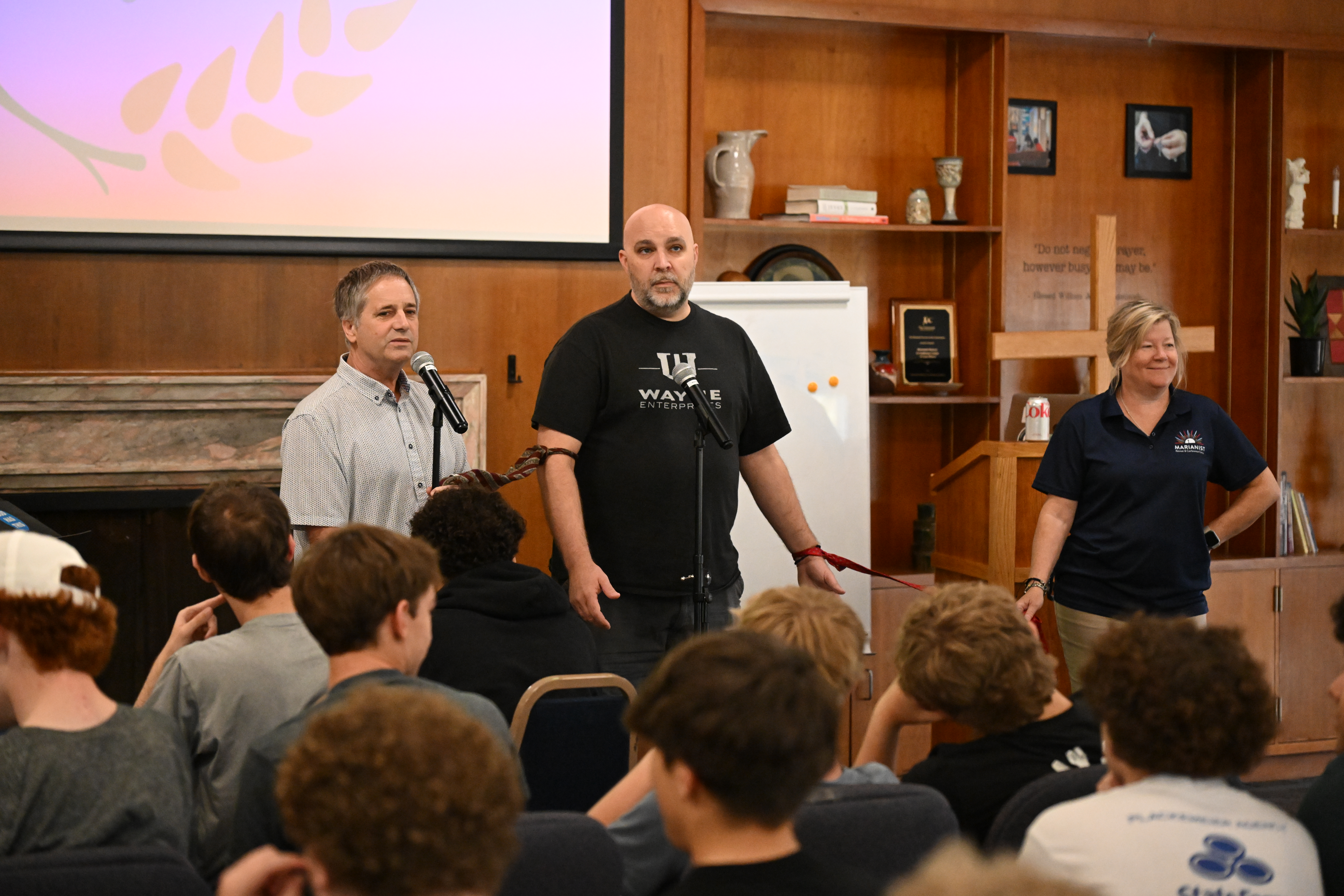 Marianist Team at Retreat